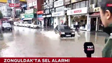 TRT MUHABİRİ RÖGARA DÜŞTÜ