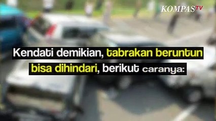 Bisa Memakan Korban Jiwa, Begini Cara Menghindari Tabrakan Beruntun di Jalan Tol