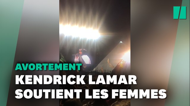 Kendrick Lamar dénonce les lois contre l'avortement aux États-Unis au Glastonbury Festival