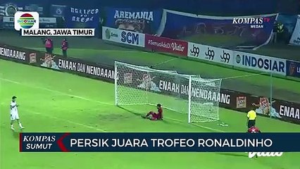 Trofeo Ronaldinho Digelar di Malang, Persik Kediri Sabet Juara