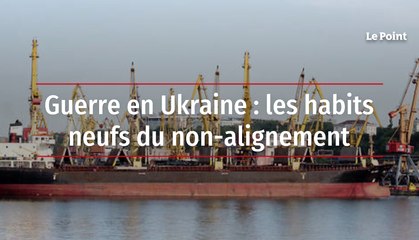 Guerre en Ukraine : les habits neufs du non-alignement