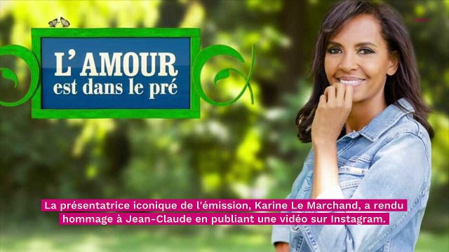 L’Amour est dans le pré : l’hommage déchirant de Karine Le Marchand après la mort de Jean-Claude Joly