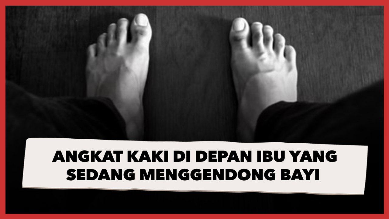 Angkat Kaki Di Depan Ibu yang Sedang Menggendong Bayi, Perempuan Ini Bikin Warganet Geram!