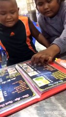 2 đứa trẻ nghèo được người tốt mời dùng bữa: Không quên mang về cho mẹ