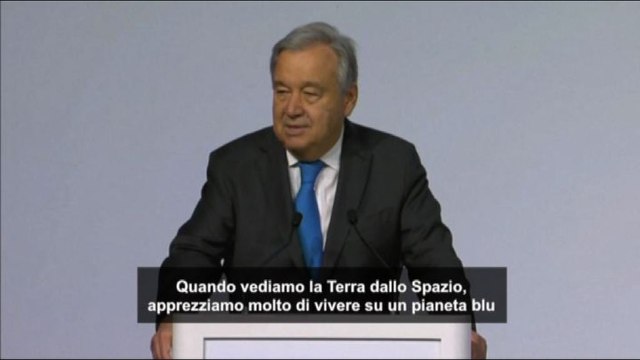 Conferenza Onu oceani, Guterres: è una emergenza da affrontare