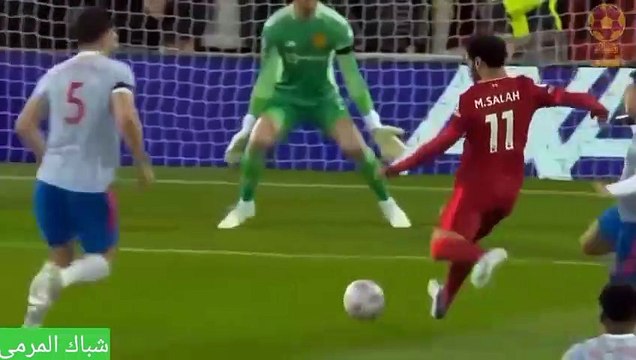 ملخص مباراة ليفربول ومانشستر يونايتد (4-0) تألق محمد صلاح(480P)
