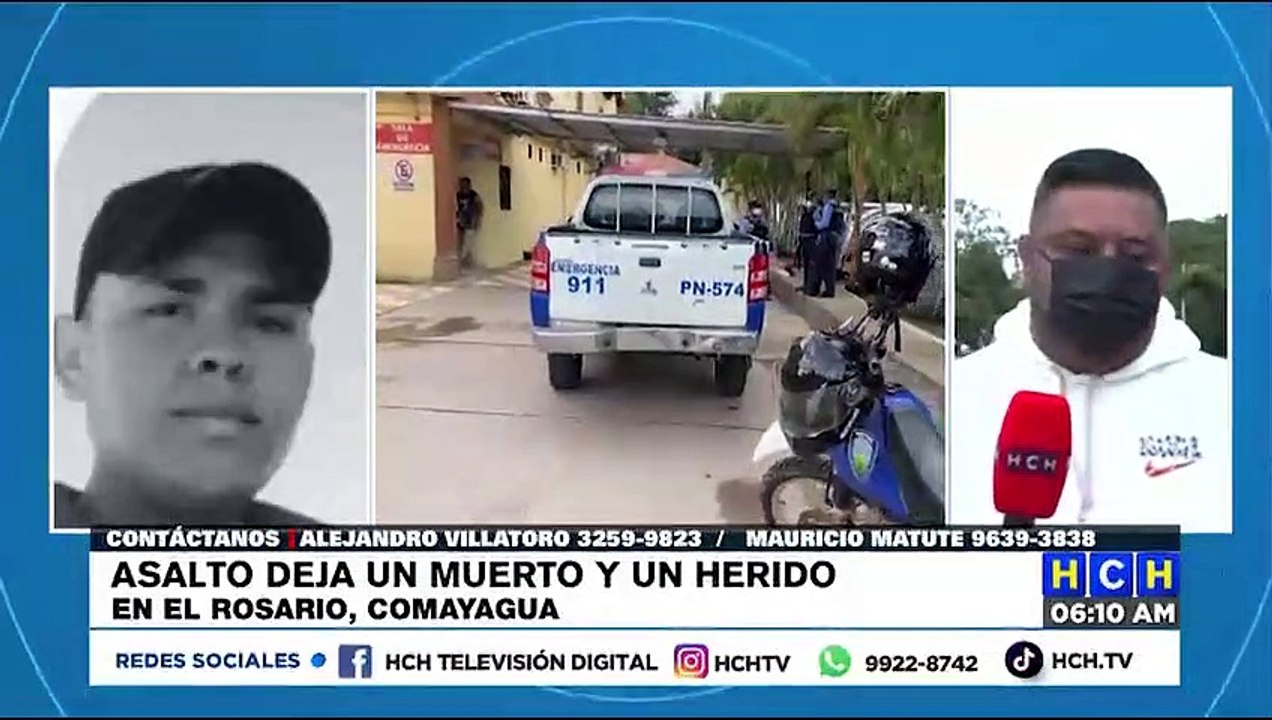 MUERTO ASALTO COMAYAGUA