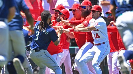 Huge Brawl Between Angels & Mariners Will Lead To Multiple Suspensions
