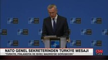 NATO Genel Sekreteri Jens Stoltenberg'den Türkiye mesajı