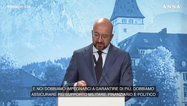Ucraina, Michel al G7: Dall'Ue piu' aiuti militari e finanziari