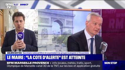 Julien Bayou estime que le groupe écologiste n'est "pas comptable de la mauvaise gestion écologique du gouvernement"