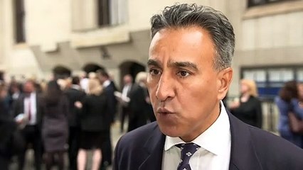 Striking barristers picket outside the Old Bailey