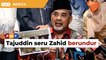 Saya saksi Umno hantar SD sokong Anwar, hampir 130 ketua mahu Zahid undur, Tajuddin buka cerita