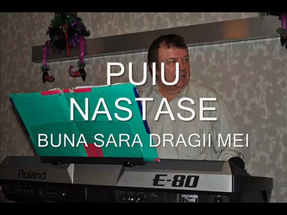 Puiu Nastase - Buna seara dragii mei