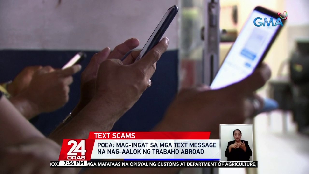 POEA: Mag-ingat sa mga text message na nag-aalok ng trabaho abroad | 24 Oras