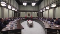 Cumhurbaşkanlığı Kabinesi, Cumhurbaşkanı Recep Tayyip Erdoğan başkanlığında toplandı