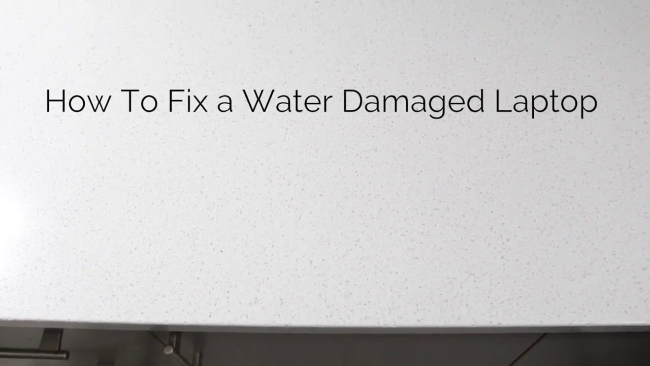 How To Fix a Water Damaged Laptop Video Dailymotion