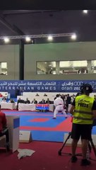 إصابة يوسف بدوي لاعب منتخب مصر للكاراتيه