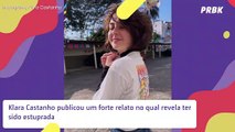 Klara Castanho: estupro, gravidez e adoção do bebê em forte relato da atriz