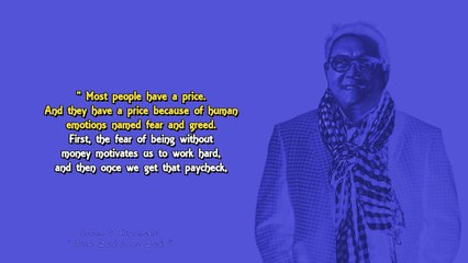 Don't Work For The Money Let The Money Work For You | Robert T Kiyosaki