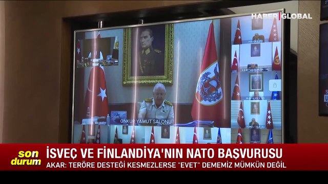 Bakan Akar'dan İsveç ve Finlandiya mesajı: Teröristlere destek kesilmeden 'evet' dememiz mümkün değil