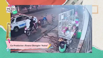 Robo de moto frustrado al instante - Almohadazo Casero