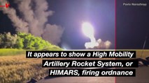 Video Appears to Show U.S.-Provided High Mobility Artillery Rocket Systems Being Used in Ukraine