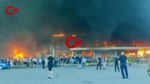 Son Dakika: Rus güçleri, Ukrayna'da alışveriş merkezini vurdu