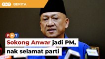 “Saya nak selamatkan parti, sebab itu sokong Anwar jadi PM,” kata Nazri