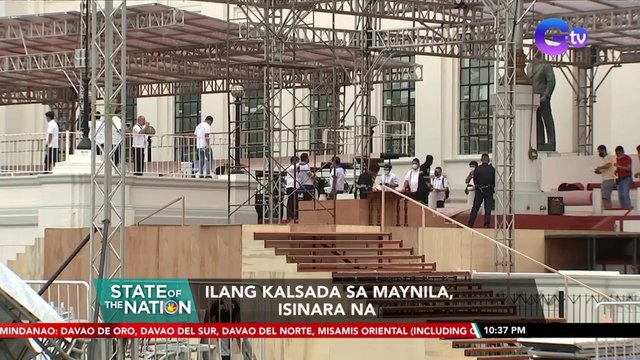 34 checkpoints sa border control points papasok sa Metro Manila, inilatag para sa inagurasyon ni president-elect Bongbong Marcos | SONA