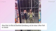 Alice Attal : la fille de Charlotte Gainsbourg pose topless sous un blazer, et s'éclate à New York
