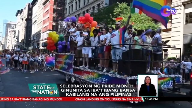 Selebrasyon ng Pride Month, ginunita sa iba't ibang bansa kabilang na ang Pilipinas | SONA