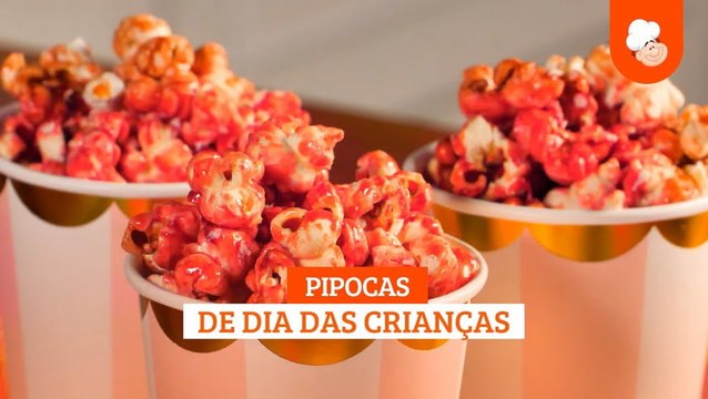 Pipocas de dia das crianças