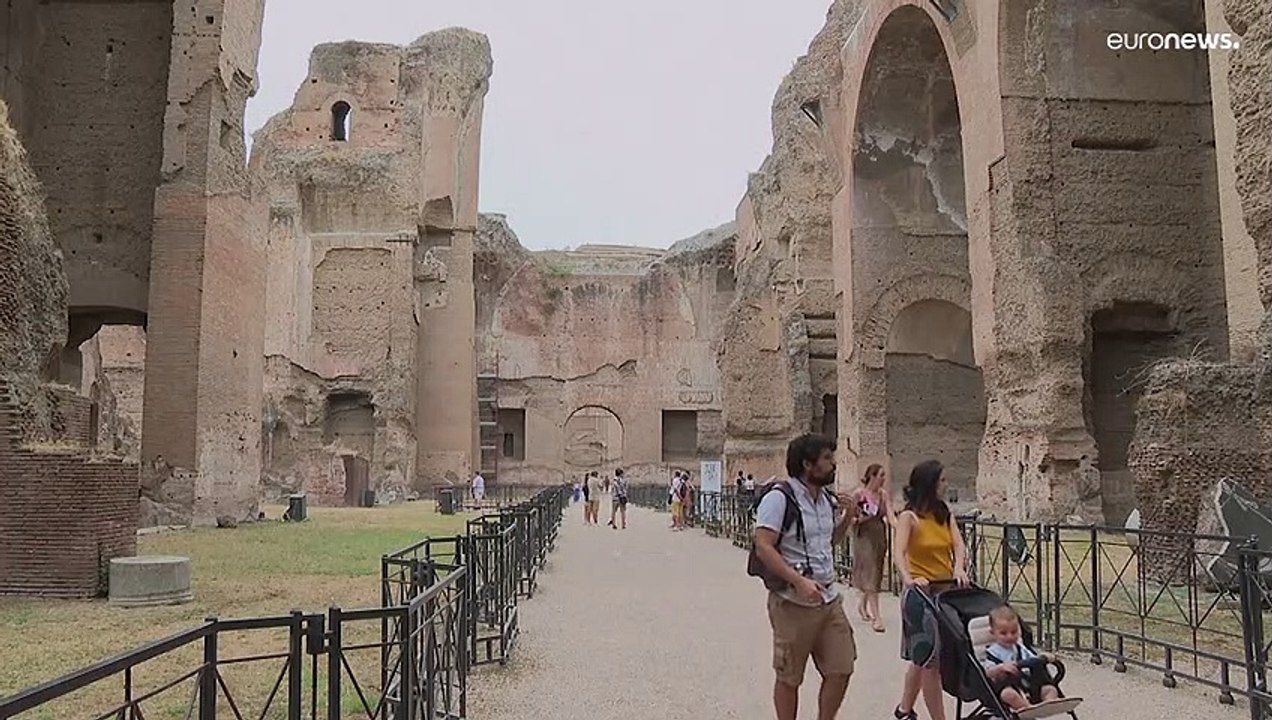 Neue antike Stätte in Caracalla-Thermen liefert Beweis für Synkretismus