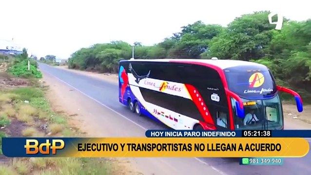 ¡No hubo acuerdo! Desde hoy habrá paro indefinido de transporte de carga pesada