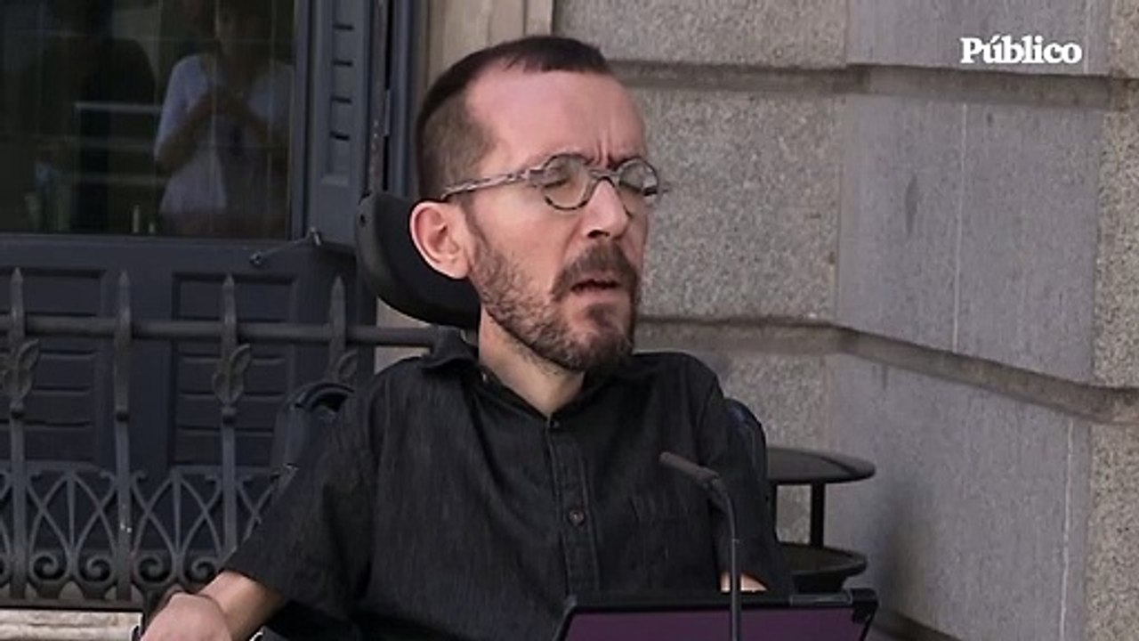 Echenique: "Estamos horrorizados, no ya como demócratas, sino como personas, de las imágenes que hemos podido ver en la valla de Melilla"