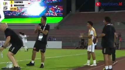 Tonton Kemenangan PSM Makasar Atas Tampines Rovers di AFC Cup 2022