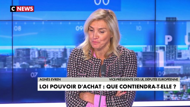 Agnès Evren (LR) : «Il faut davantage aider les classes moyennes»