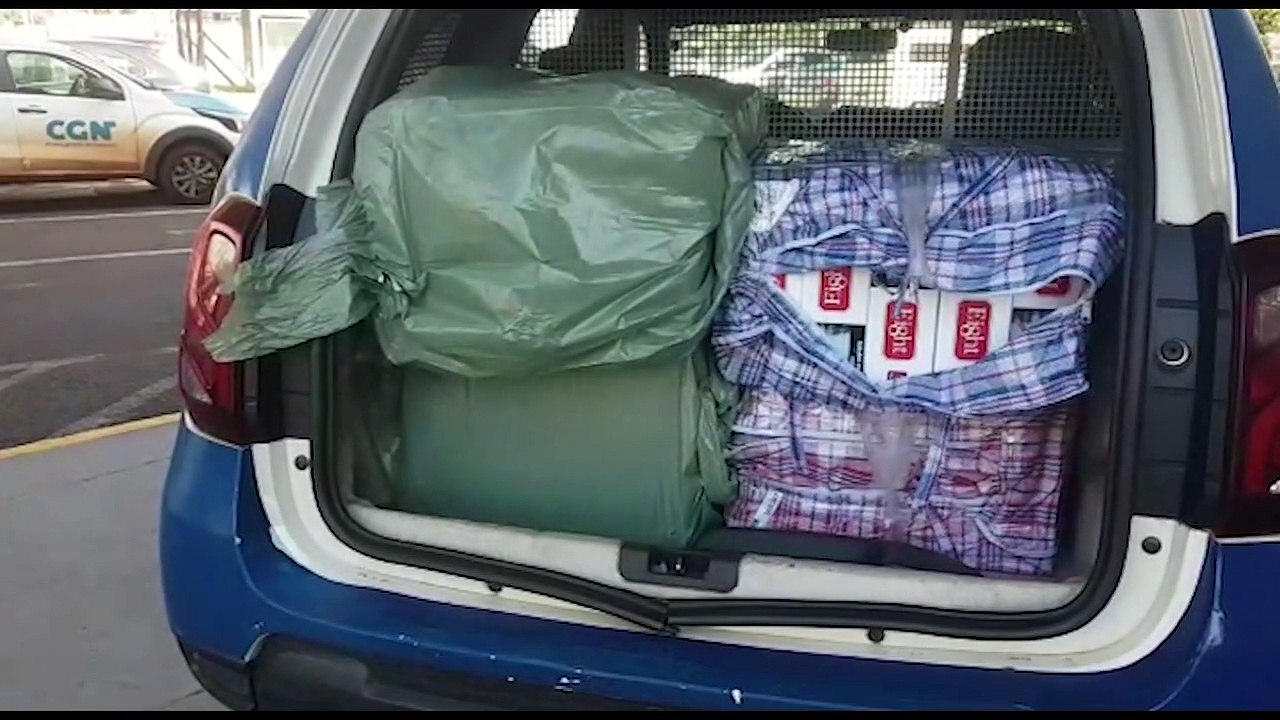Nova apreensão de cigarros é realizada pela Guarda Municipal na Rodoviária de Cascavel