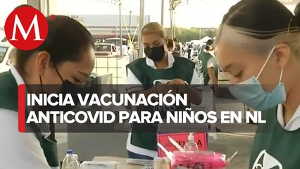 Vacunan a menores de 12 a 14 años contra covid-19