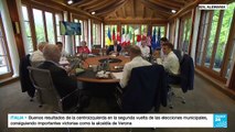 Los países del G7 prometen ayudas para Ucrania hasta el final de la guerra