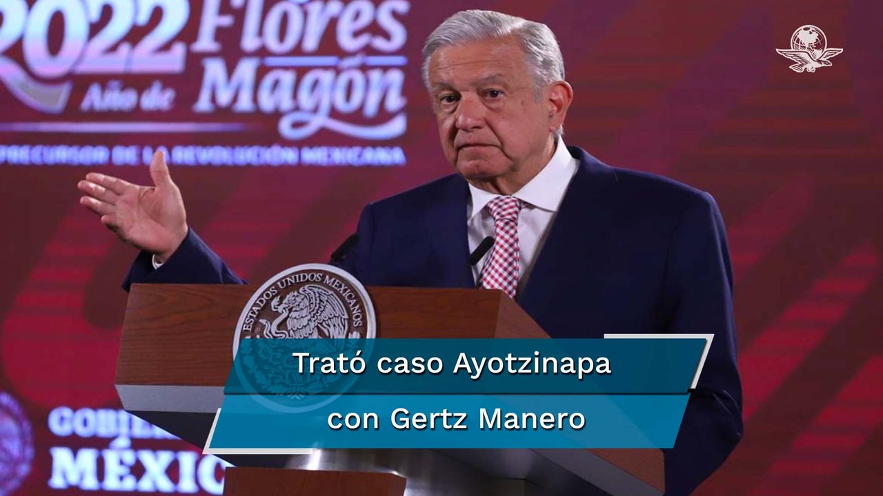 Confirma AMLO que se reunió con el fiscal Gertz Manero; no tocaron tema de audios filtrados