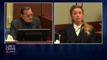 Johnny makes Amber laugh during testimony while she was acting sad | Johnny Depp v Amber Heard