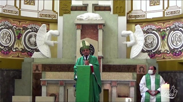 Bispo de Patos lembra crianças que foram abandonadas pelos pais e sofrem violência. Em sua homilia, Dom Heraldo Bispo disse que os filhos que convivem em ambiente violento sofrem com a marca do abandono e ausência do amor