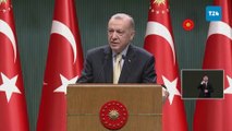 Cumhurbaşkanı Erdoğan: Asgari ücretin yeniden değerlendirilmesini istedik