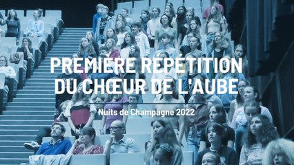 Le Chœur de l'Aube - 1re répétition