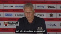 Nice - Favre : “Nous devons finir régulièrement dans les trois premiers”