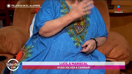Lucila Mariscal ya se encuentra en recuperación tras su operación
