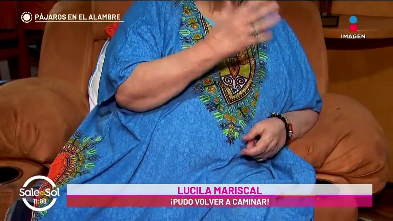 Lucila Mariscal ya se encuentra en recuperación...