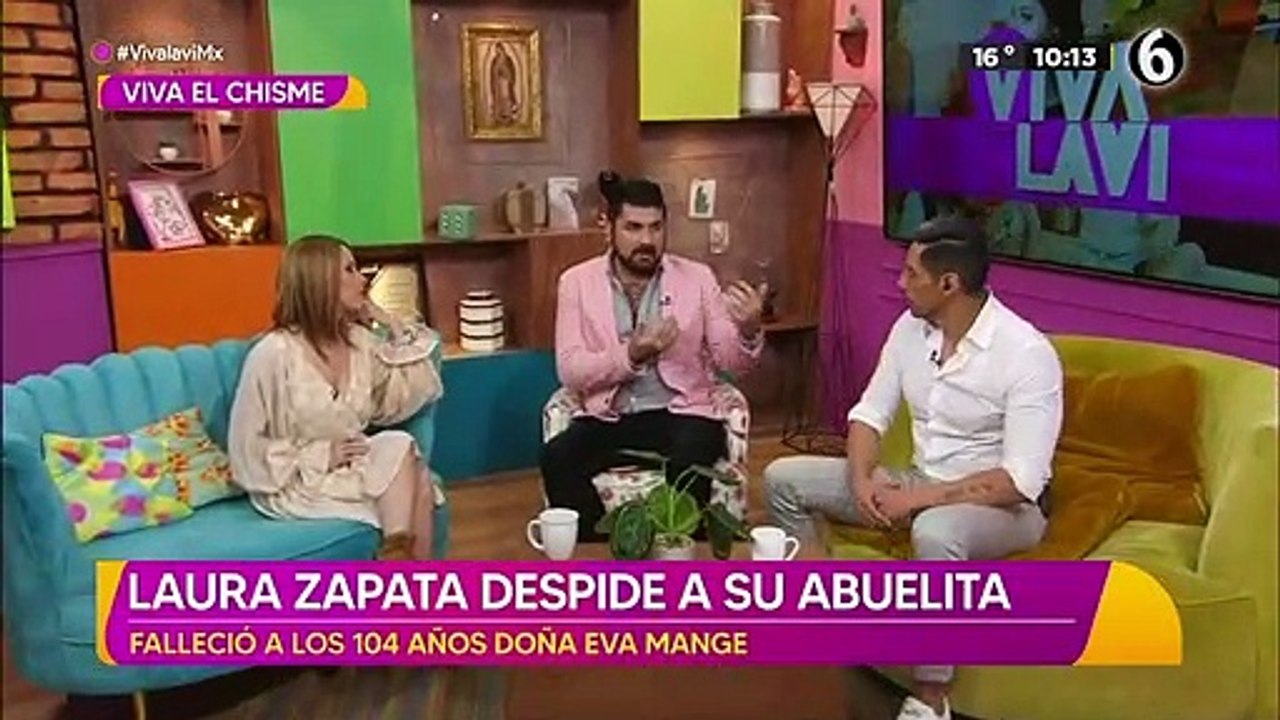 Laura Zapata despide a su abuelita; fallece Eva Monge a los 104 años